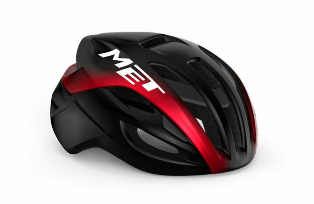 Picture of MET RIVALE MIPS CE BLACK RED METALLIC | GLOSSY